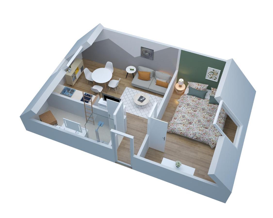 L'Appart K-Shmire- Cosy Et Spacieux, 4 Pers Le Mans Bagian luar foto